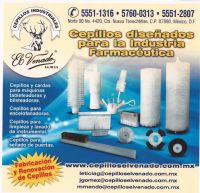 Cepillos especiales para la industria farmacéutica